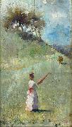 Charles conder The Fatal Colours oil painting